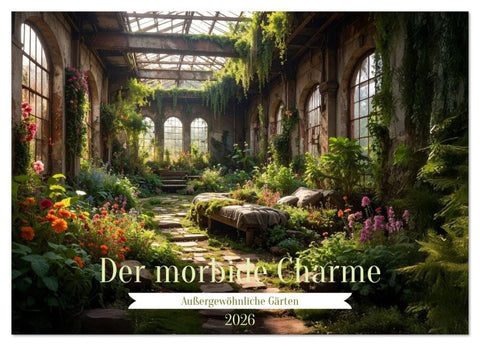 Der morbide Charme (Wandkalender 2026 DIN A3 quer), CALVENDO Monatskalender