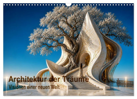 Architektur der Träume Visionen einer neuen Welt (Wandkalender 2027 DIN A3 quer), CALVENDO Monatskalender