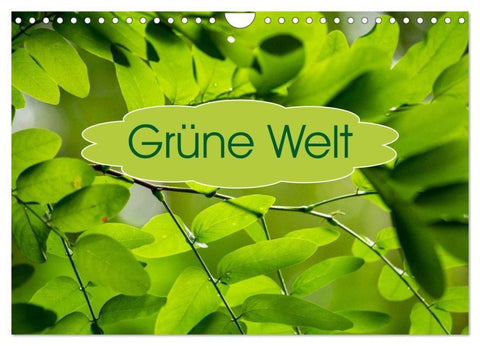 Grüne Welten (Wandkalender 2027 DIN A4 quer), CALVENDO Monatskalender