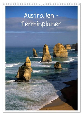 Australien - Terminplaner (Wandkalender 2027 DIN A3 hoch), CALVENDO Monatskalender
