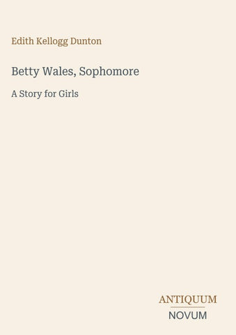Betty Wales, Sophomore