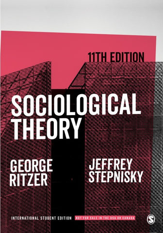Sociological Theory - International Student Edition