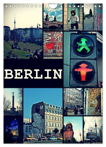 BERLIN / vertikal (Wandkalender 2026 DIN A4 hoch), CALVENDO Monatskalender