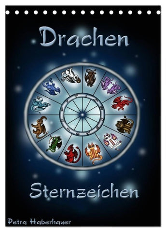 Drachen-Sternzeichen (Tischkalender 2027 DIN A5 hoch), CALVENDO Monatskalender