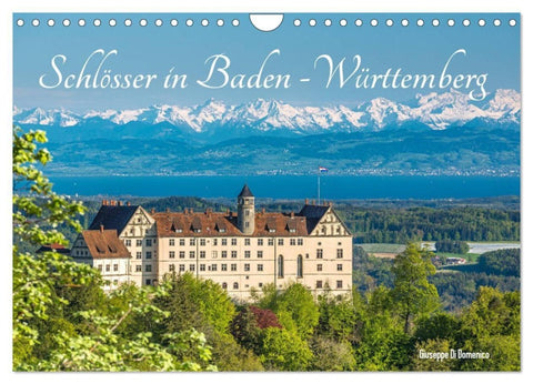 Schlösser in Baden-Württemberg (Wandkalender 2027 DIN A4 quer), CALVENDO Monatskalender