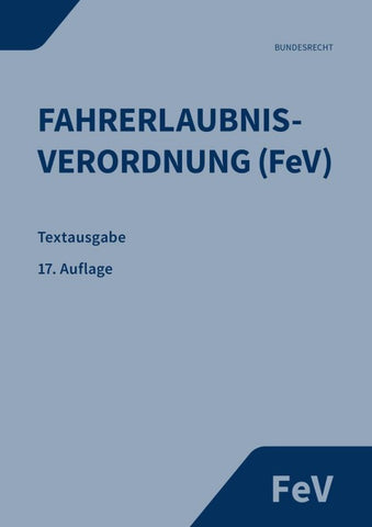 Fahrerlaubnisverordnung