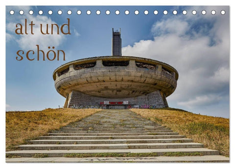 alt und schön (Tischkalender 2027 DIN A5 quer), CALVENDO Monatskalender