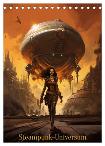 Steampunk-Universum (Tischkalender 2027 DIN A5 hoch), CALVENDO Monatskalender