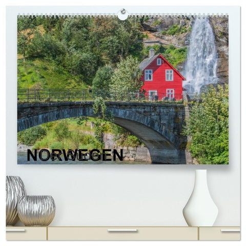 Norwegen - Der Süden (hochwertiger Premium Wandkalender 2026 DIN A2 quer), Kunstdruck in Hochglanz