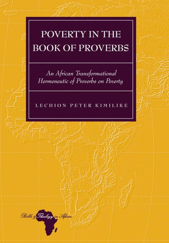 Poverty in the Book of Proverbs
