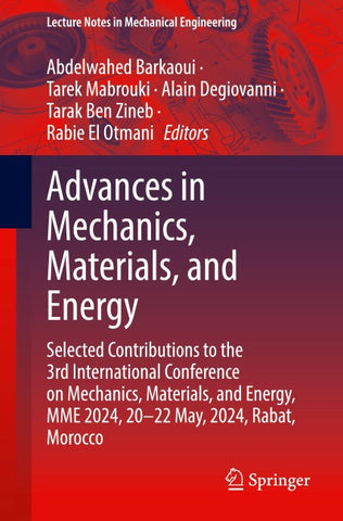 Advances in Mechanics, Materials, and Energy