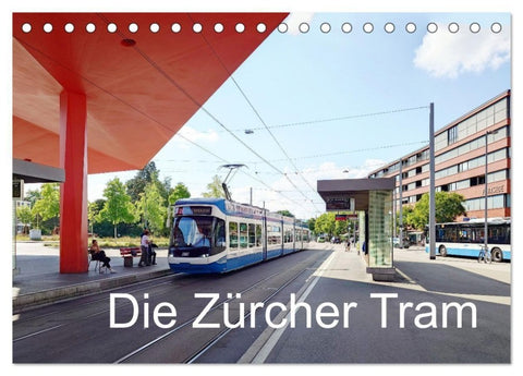 Die Zürcher Tram (Tischkalender 2027 DIN A5 quer), CALVENDO Monatskalender