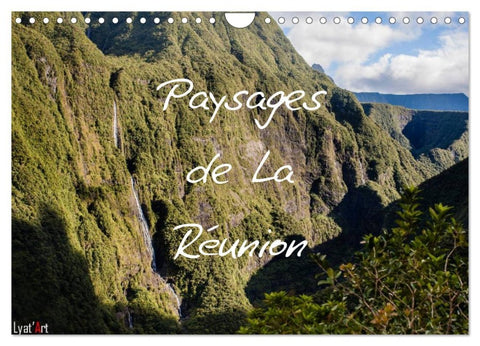 Paysages de La Réunion (Calendrier mural 2026 DIN A4 vertical), CALVENDO calendrier mensuel