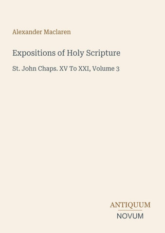 Expositions of Holy Scripture
