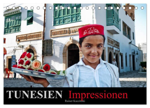 TUNESIEN Impressionen (Tischkalender 2027 DIN A5 quer), CALVENDO Monatskalender