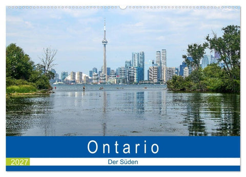 Ontario - Der Süden (Wandkalender 2027 DIN A2 quer), CALVENDO Monatskalender