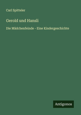 Gerold und Hansli