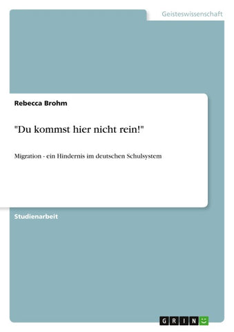 "Du kommst hier nicht rein!"