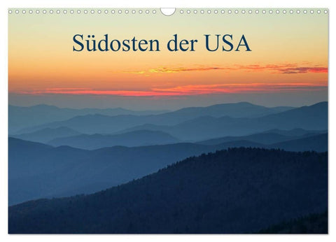 Südosten der USA (Wandkalender 2027 DIN A3 quer), CALVENDO Monatskalender