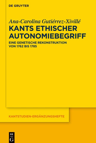 Kants ethischer Autonomiebegriff