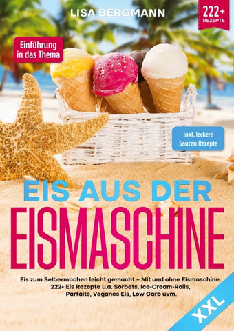 Eis aus der Eismaschine XXL