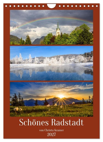 Schönes Radstadt (Wandkalender 2027 DIN A4 hoch), CALVENDO Monatskalender