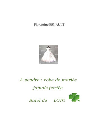 À vendre robe de mariée jamais portée