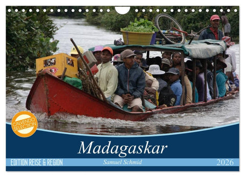 Madagaskar (Wandkalender 2026 DIN A4 quer), CALVENDO Monatskalender