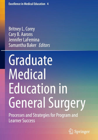 Graduate Medical Education in General Surgery