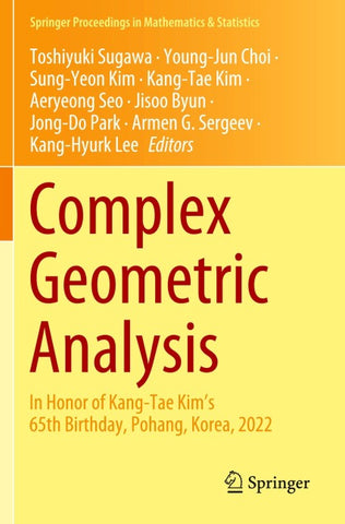 Complex Geometric Analysis