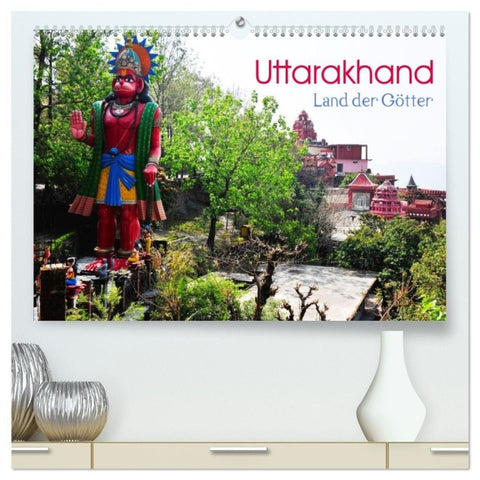 Uttarakhand – Land der Götter (hochwertiger Premium Wandkalender 2027 DIN A2 quer), Kunstdruck in Hochglanz