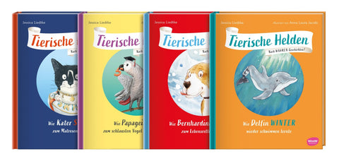 Tierische Helden: Paket (Bd. 1–4)