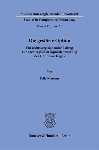 Die gestörte Option