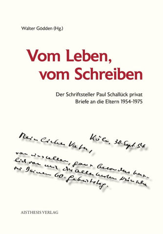 Vom Leben, vom Schreiben