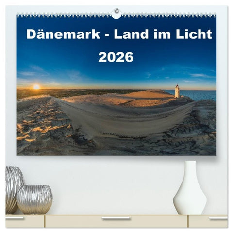 Dänemark - Land im Licht (hochwertiger Premium Wandkalender 2026 DIN A2 quer), Kunstdruck in Hochglanz