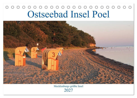 Ostseebad Insel Poel (Tischkalender 2027 DIN A5 quer), CALVENDO Monatskalender