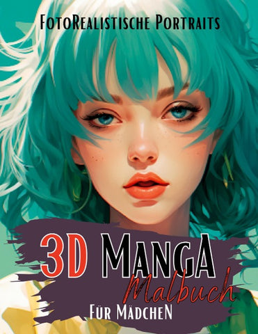 Mangamalbuch für Mädchen