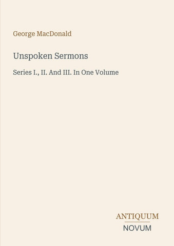 Unspoken Sermons