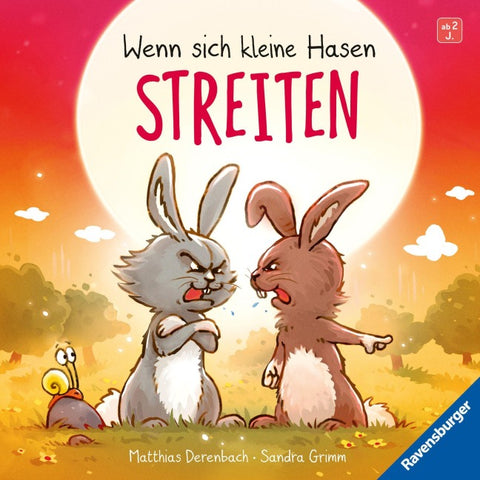 Wenn sich kleine Hasen streiten