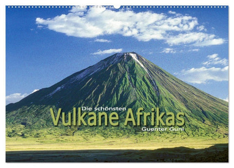 Die schönsten Vulkane Afrikas (Wandkalender 2027 DIN A2 quer), CALVENDO Monatskalender