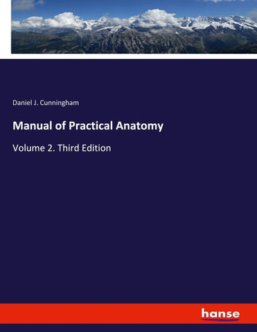 Manual of Practical Anatomy