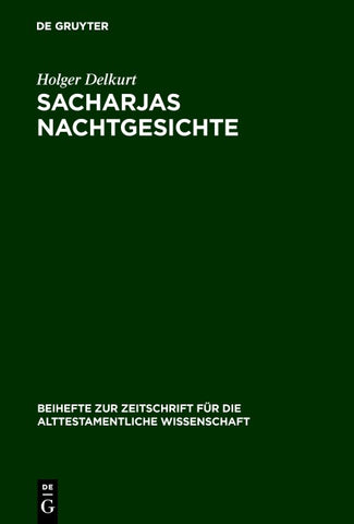 Sacharjas Nachtgesichte