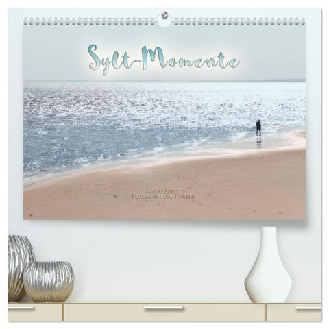 Sylt-Momente (hochwertiger Premium Wandkalender 2027 DIN A2 quer), Kunstdruck in Hochglanz
