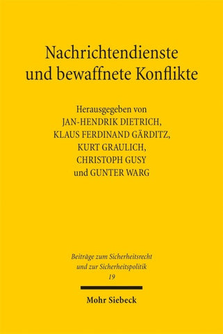 Nachrichtendienste und bewaffnete Konflikte