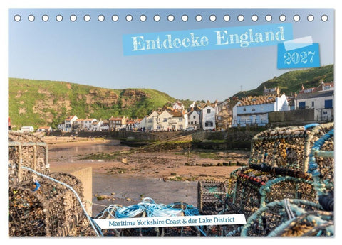 Entdecke England (Tischkalender 2027 DIN A5 quer), CALVENDO Monatskalender