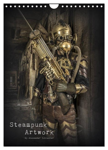 Steampunk Artwork (Wandkalender 2027 DIN A4 hoch), CALVENDO Monatskalender