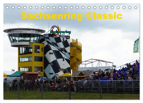 Sachsenring Classic (Tischkalender 2026 DIN A5 quer), CALVENDO Monatskalender