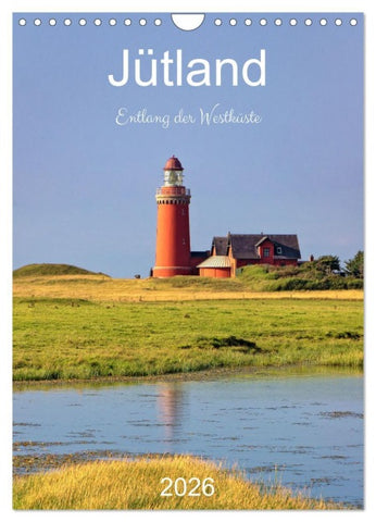 Jütland. Entlang der Westküste (Wandkalender 2026 DIN A4 hoch), CALVENDO Monatskalender