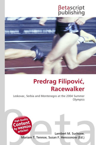 Predrag Filipovi¿, Racewalker