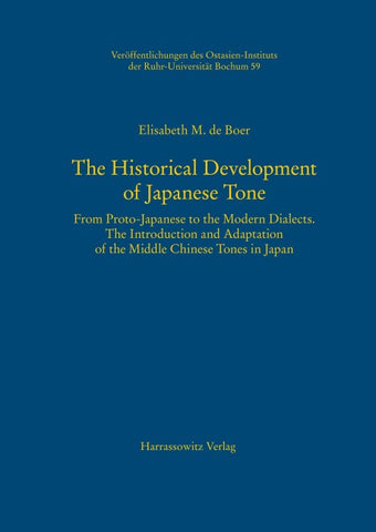 The Historical Development of Japanese Tone